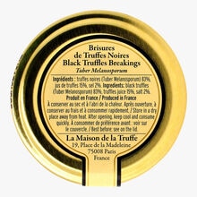 Brisures de truffes noires, Tuber melanosporum Maison de la Truffe
