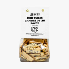 Mini-tuiles graines de lin pavot de tonton Jilou Les Niçois