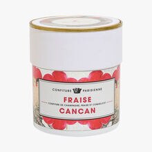 Fraise Cancan - Confiture de champagne, fraise et coquelicot Confiture Parisienne
