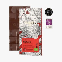 Tablette Plantation Mokaya noir bio 75% de cacao  Cluizel