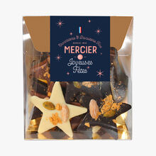 Mendiants étoile assortis, chocolatiers engagés Maison Mercier
