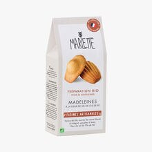 Organic mix for madeleines with Ile de Ré fleur de sel Marlette