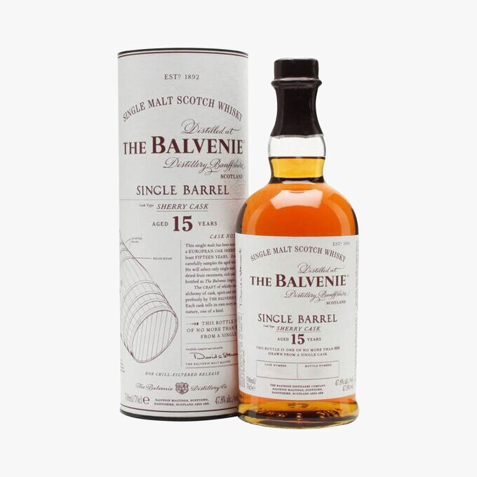 Whisky The Balvenie Sherry Cask 15 ans The Balvenie