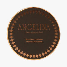 Bouchées pralinées au chocolat au lait et chocolat noir Angelina