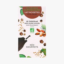 République dominicaine - Lait-noisettes 50 % cacao NéoGourmets