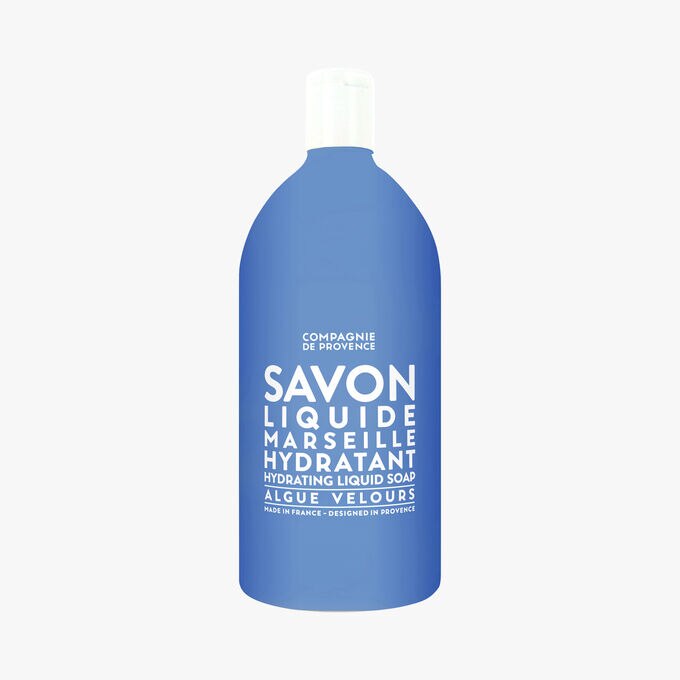 Savon liquide Marseille hydratant, algue velours, flacon Compagnie de Provence