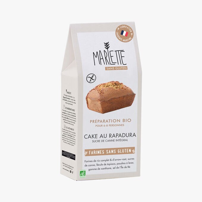 Organic mix for gluten-free rapadura cake Marlette