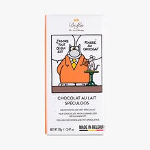 Tablette de chocolat Le Chat, Spéculoos Dolfin
