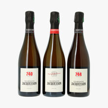 Champagne Jacquesson, Collection cuvées 700, caisse de 6 bouteilles Champagne Jacquesson