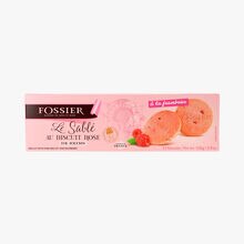 Le sablé au biscuit rose de Reims framboise Fossier
