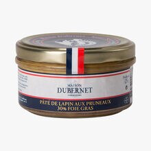 Pâté de lapin aux pruneaux 30% de foie gras Maison Dubernet