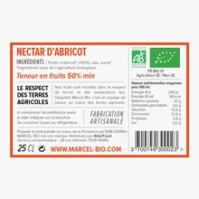 Organic apricot nectar Marcel Bio