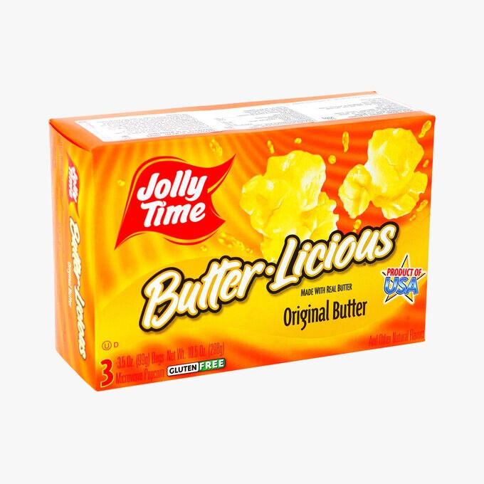 Maïs à pop corn "Butter Licious " Jolly Time