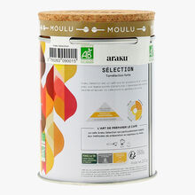 Café moulu Sélection 100 % arabica bio Araku Coffee