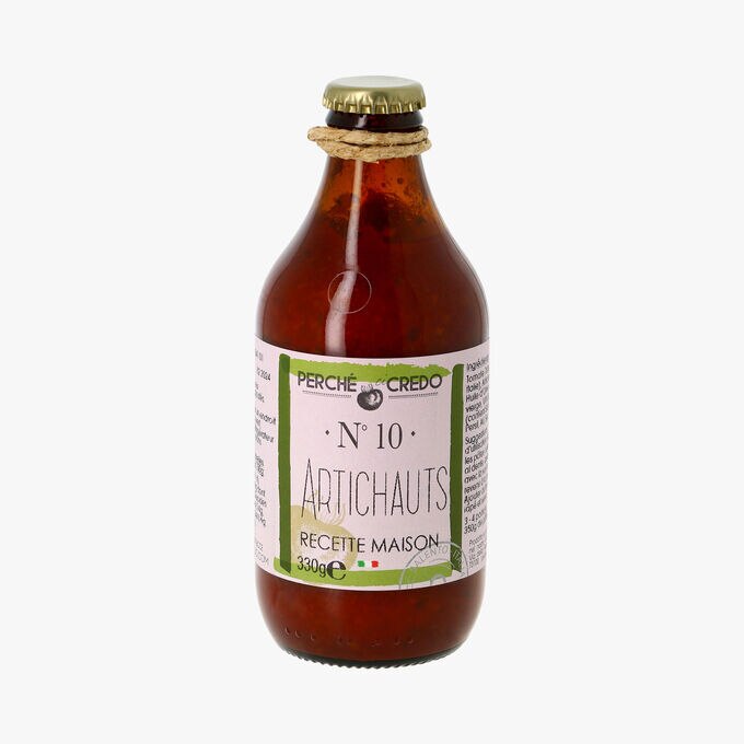 N°10 - Artichauts - Sauce tomate recette maison Perché ci credo