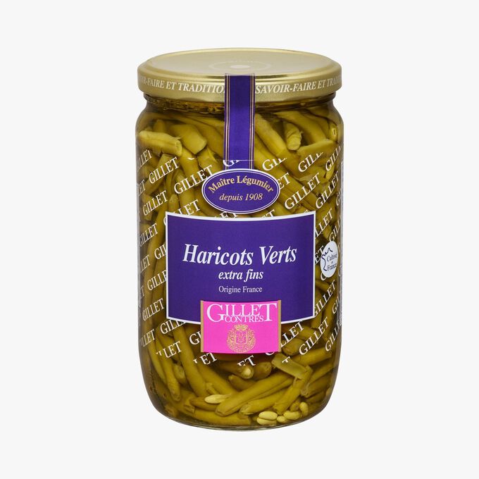Haricots verts extra fins Gillet Contres