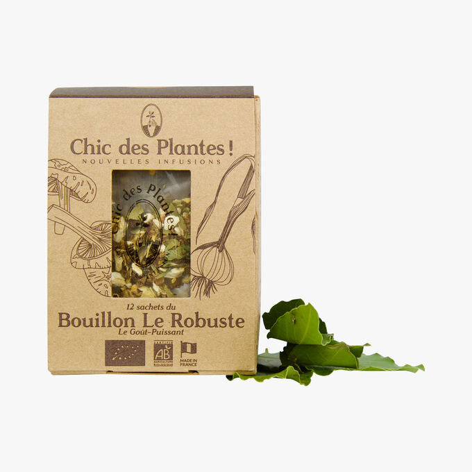 12 sachets du Bouillon Le Robuste Chic des Plantes !