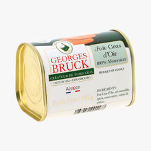 Foie gras d'oie 100 % morceaux - 145 g Georges Bruck