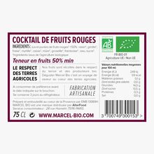 Cocktail de fruits rouges bio Marcel Bio