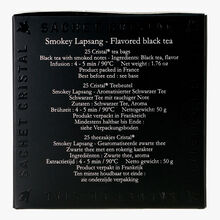 Thé noir aromatisé Smokey Lapsang - Boîte de 25 sachets Dammann Frères