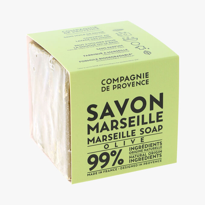 Savon Marseille, olive Compagnie de Provence