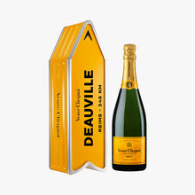 Veuve Clicquot Yellow Label Brut Champagne Arrow Gift Tin Veuve Clicquot