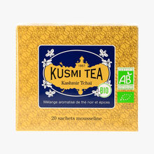 Thé noir Kashmir Tchaï - 20 sachets mousseline Kusmi Tea