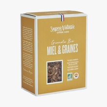 Organic Granola with honey & and seeds SuperNature Catherine Kluger