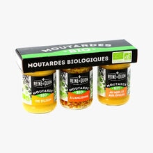 Moutardes biologiques Reine de Dijon