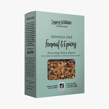 Savoury granola with fennel & spices SuperNature Catherine Kluger