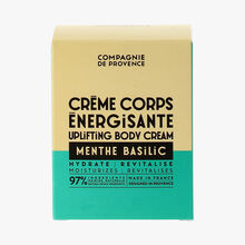 Crème corps énergisante menthe basilic La Compagnie de Provence