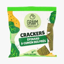 Crackers - Épinard & cumin des prés Graam