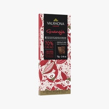Tablette Guanaja, chocolat noir (70% de cacao minimum, pur beurre de cacao) Valrhona