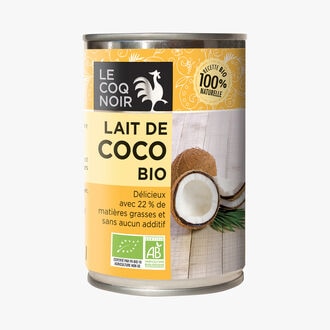 Lait de coco bio Le Coq Noir 