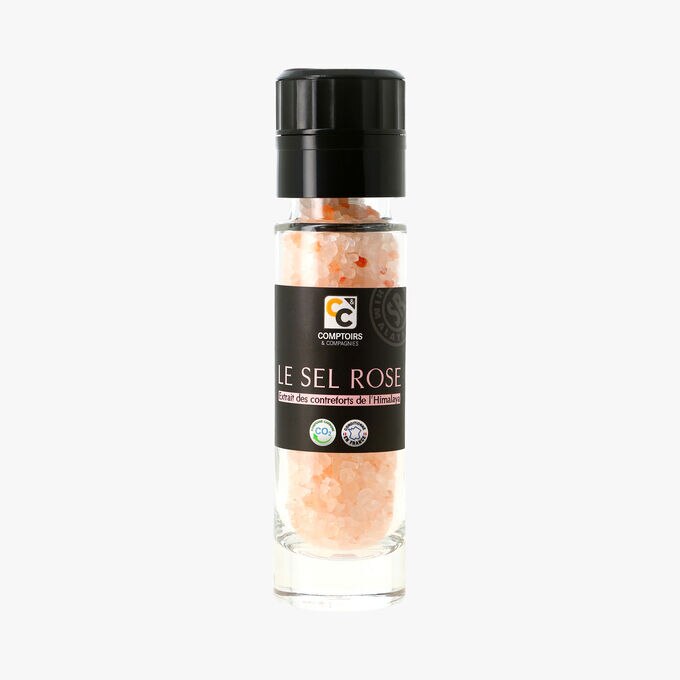 Le sel rose - extrait des contreforts de l'Himalaya Comptoirs et Compagnies