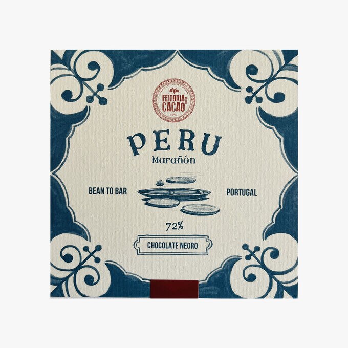 Peru - Chocolat noir Pérou Marañón 72 % Feitoria do Cacao