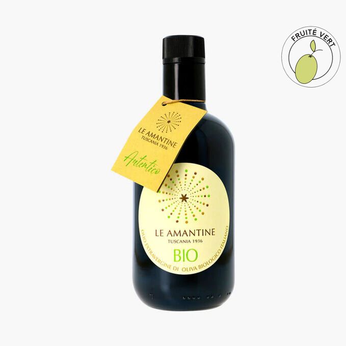 Autentico - Huile d'olive vierge extra biologique Le Amantine