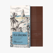 Tablette Plantation Vila Gracinda noir 73% de cacao Cluizel