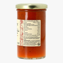 Sauce tomate bio de variété ancienne noire de Crimée Variette