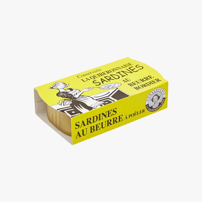 Sardines Au Beurre Bordier La Quiberonnaise