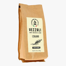 Grains de café torréfiés au feu de bois - L'Italiano Vezzali