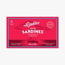 Petites sardines à l'huile d'olive, millésimées La Guildive