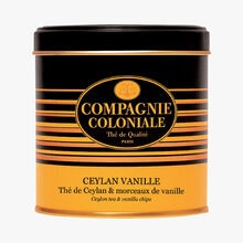 Ceylan vanille - Thé de Ceylan & morceaux de vanille Compagnie Coloniale