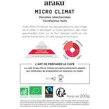 Café en grains - 100 % arabica - Micro climat Araku Coffee
