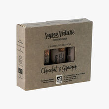 Barre Bio de Granola Chocolat & Graines SuperNature Catherine Kluger