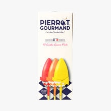 10 sucettes saveurs fruits Pierrot Gourmand