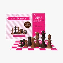 Les échecs - Jeu en chocolat pur beurre de cacao Daniel Mercier