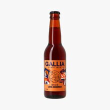 Bière Gallia, Long Courrier, Amber Ale bio Gallia Paris