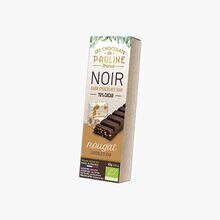 Noir 70 % cacao, nougat Les Chocolats de Pauline