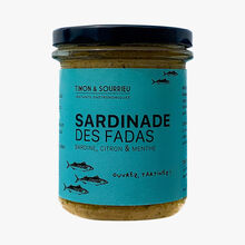 Tartinable Sardinade des fadas - sardine, citron et menthe Timon et Sourrieu